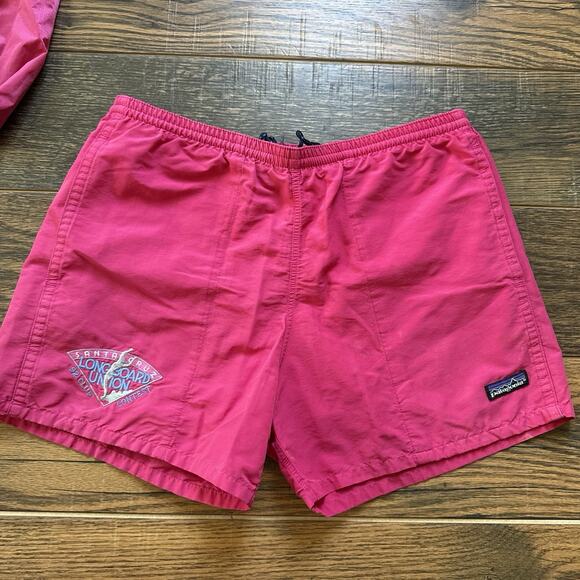 Vintage Patagonia Santa Cruz Longboard Union Set Jacket & Shorts 80s 90s Surf - Picture 10 of 16